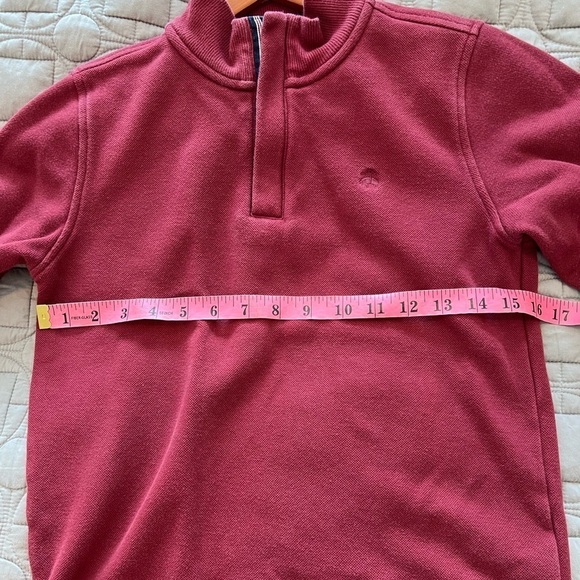 Brooks Brothers Boys Quarter Zip Sweater - Picture 10 of 13